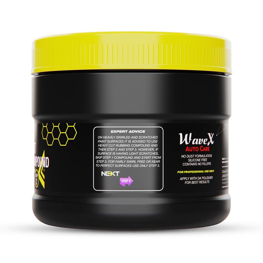 MEDIUM CUT RUBBING COMPOUND | BODY SHOP GRADE | NOT ADVISED FOR DETAILING STUDIOS - Wavex - RC2400