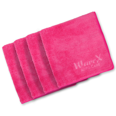 Microfiber Cleaning Cloths for Car and Kitchen 350 GSM 40x40 cm All Purpose Softer Highly Absorbent, Lint Free - Streak Free Wash Cloth for House, Kitchen, Car, Windows