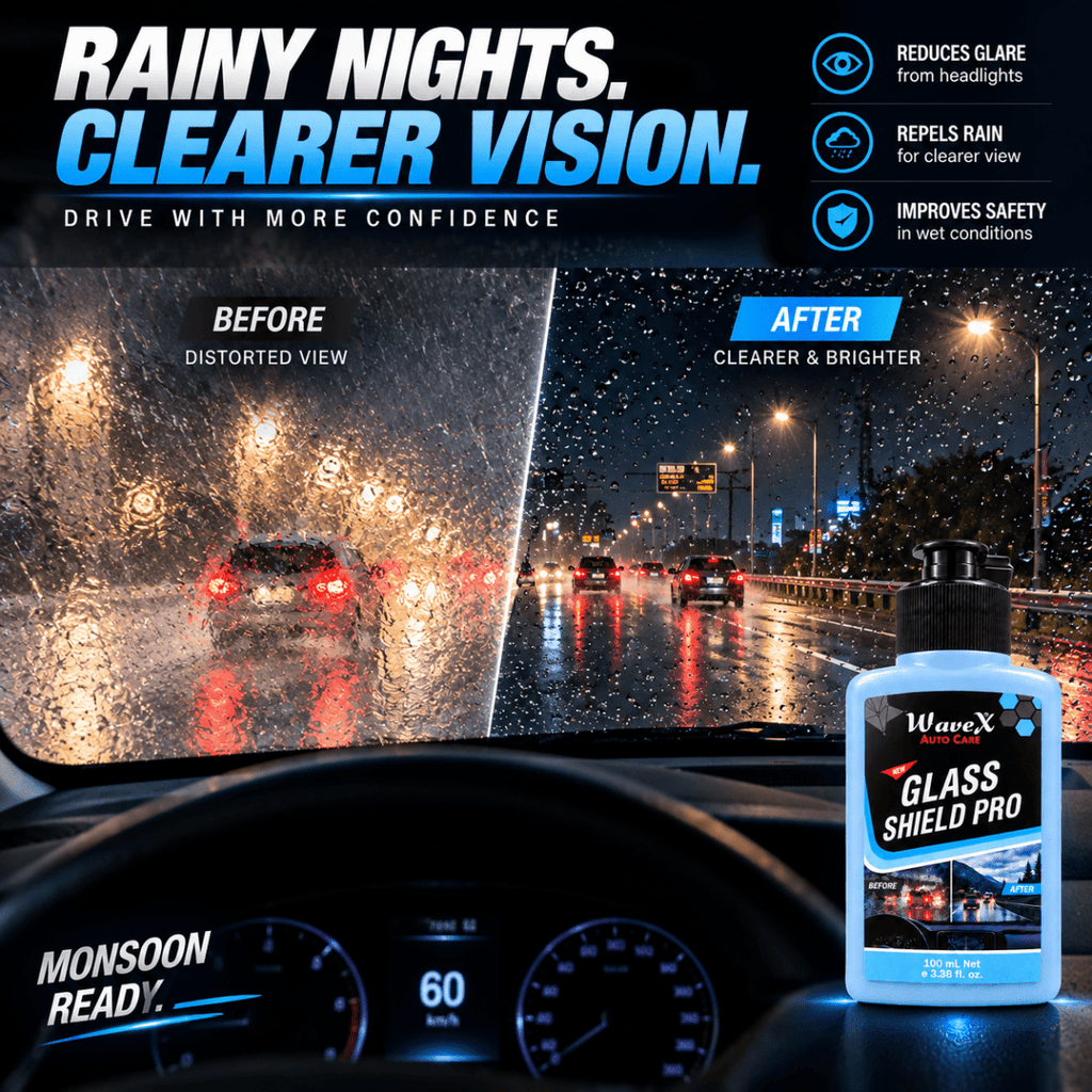 NEW GLASS SHIELD PRO | RAIN REPELLENT 100 ML - Wavex-SHIELD100