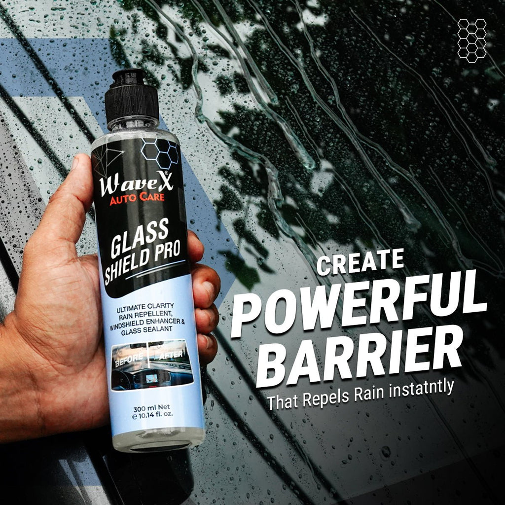 NEW GLASS SHIELD PRO | RAIN REPELLENT - Wavex-SHIELD300