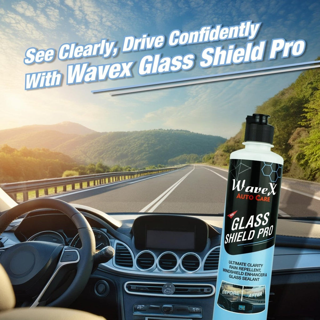 NEW GLASS SHIELD PRO | RAIN REPELLENT - Wavex - SHIELD300