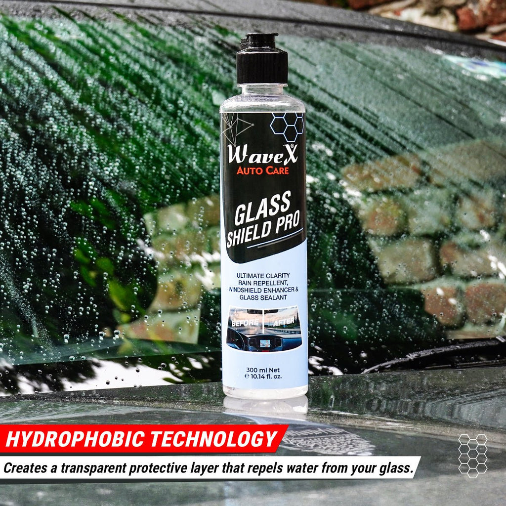 NEW GLASS SHIELD PRO | RAIN REPELLENT - Wavex-SHIELD300