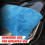 PERFECT FINISH EDGELESS MICROFIBER BUFFING CLOTH 440 GSM (40X60CM) - Wavex - EPF440X2-Multi