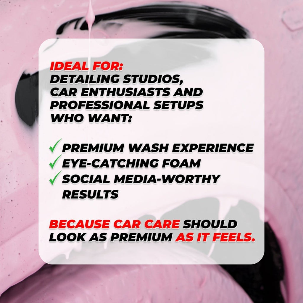 PINK COLOUR FOAM WASH - Wavex - PNKF5K