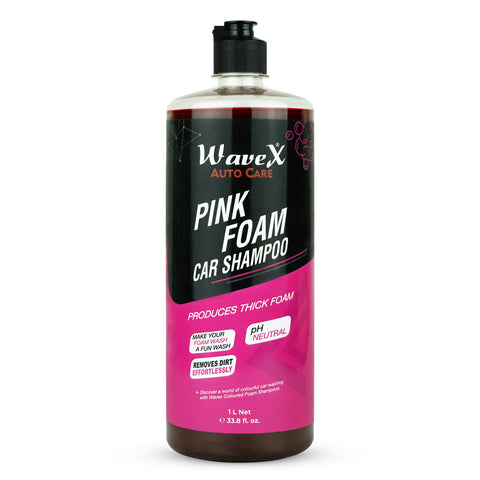 PINK COLOUR FOAM WASH