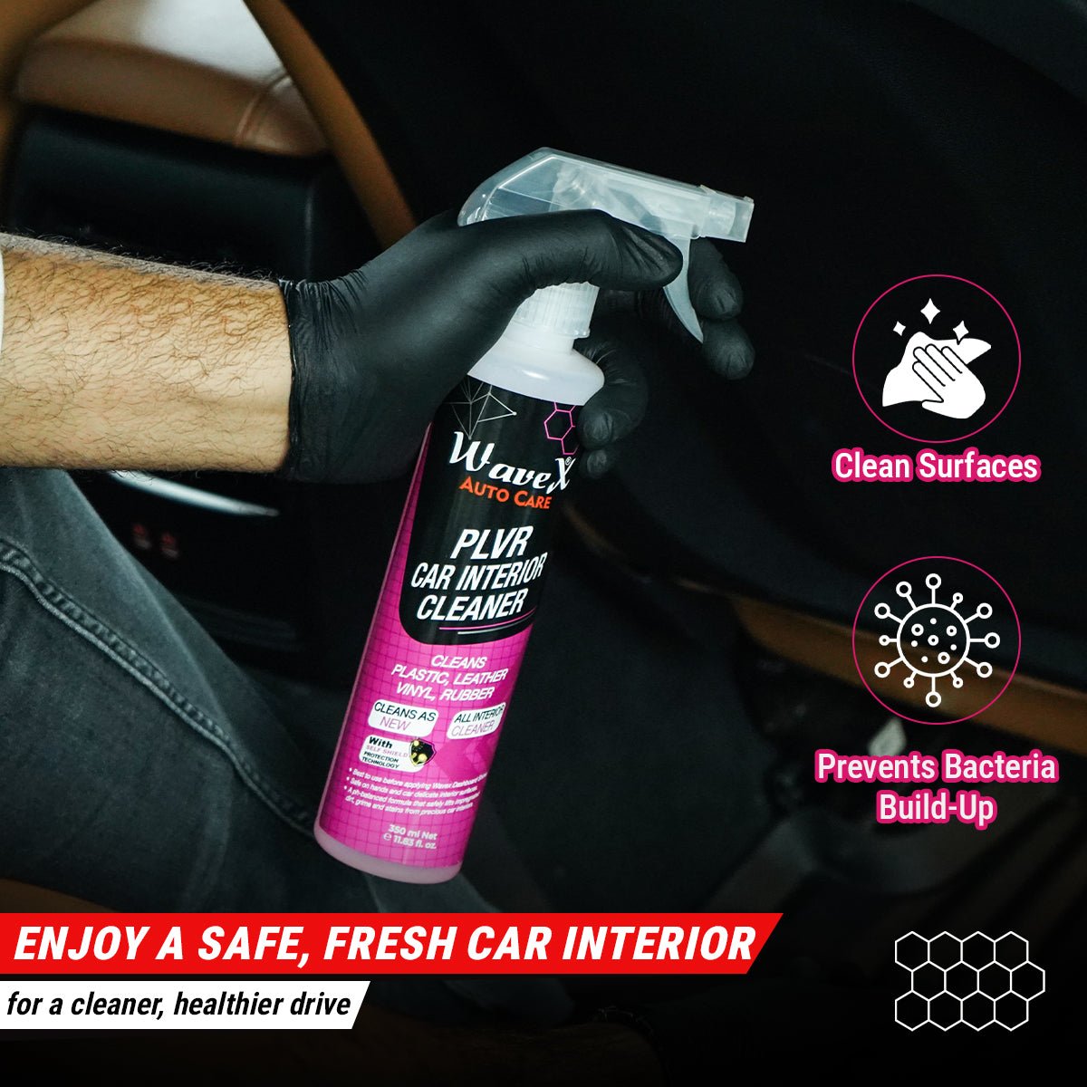PLVR CAR INTERIOR CLEANER - Wavex - PLVR5K