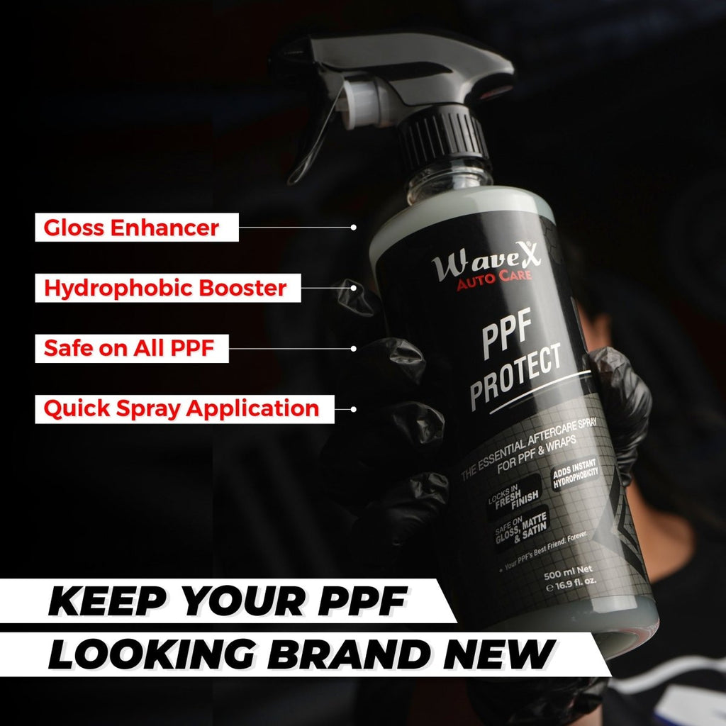 PPF PROTECT – ESSENTIAL AFTERCARE SPRAY FOR PAINT PROTECTION FILM 500ML - Wavex - PROTECT500