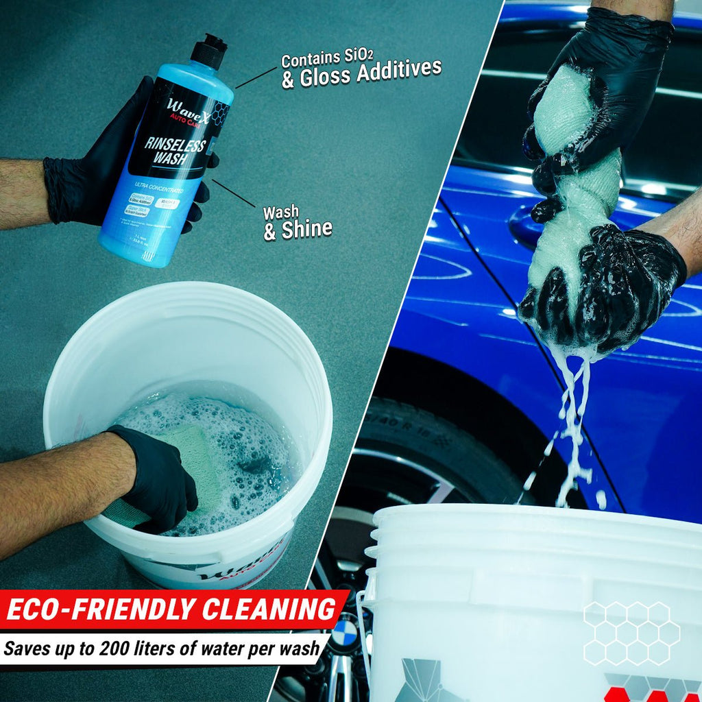 RINSELESS CAR WASH KIT - Wavex-RW1K-KIT