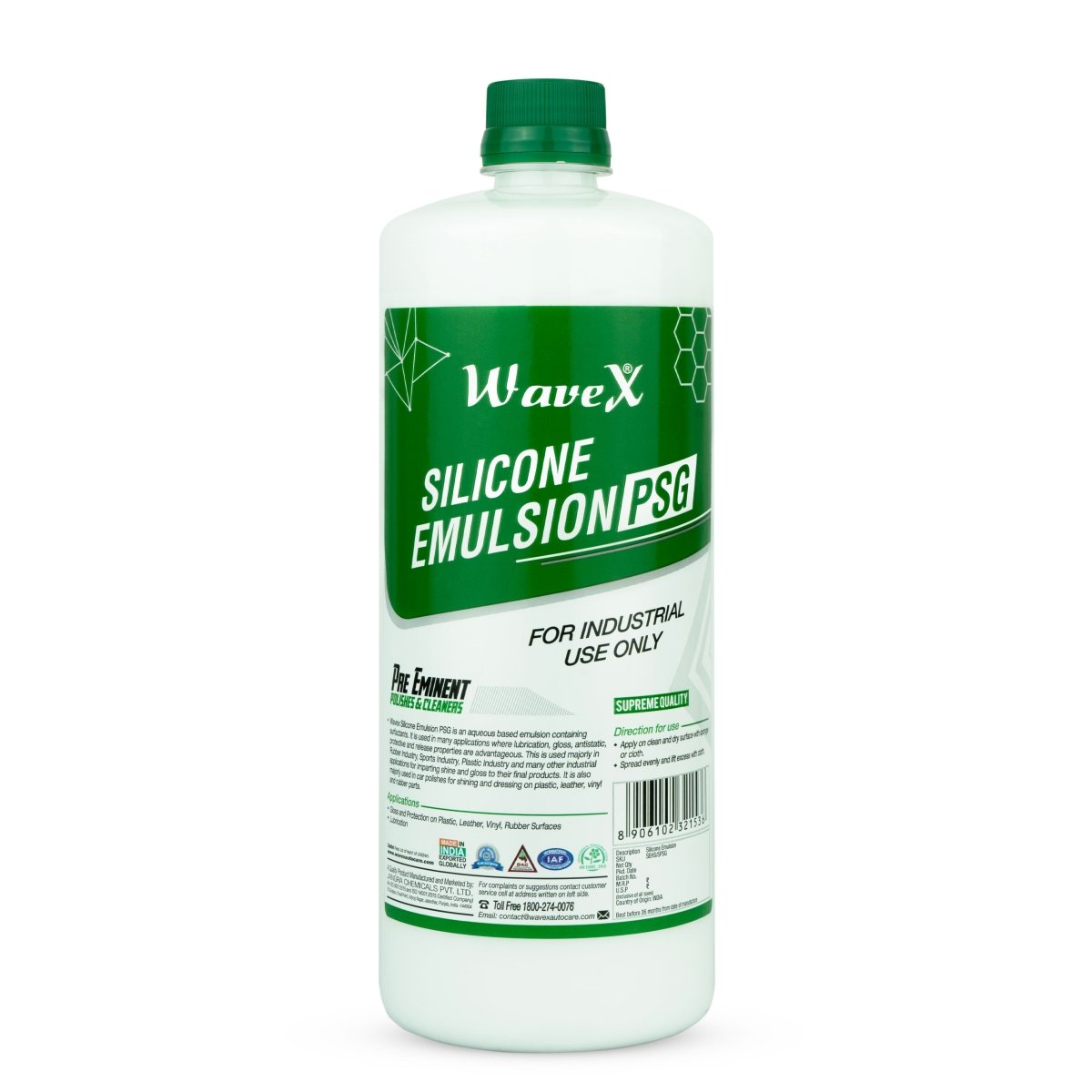 SILICONE EMULSION - ALL PURPOSE UNIVERSAL POLISH - Wavex - SPSG/SEHS1K