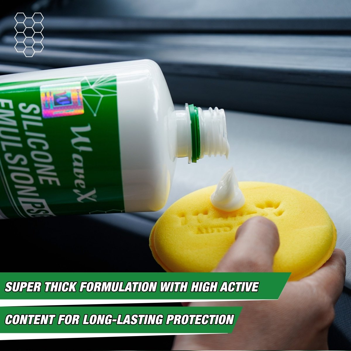 SILICONE EMULSION - ALL PURPOSE UNIVERSAL POLISH - Wavex - SPSG/SEHS5K