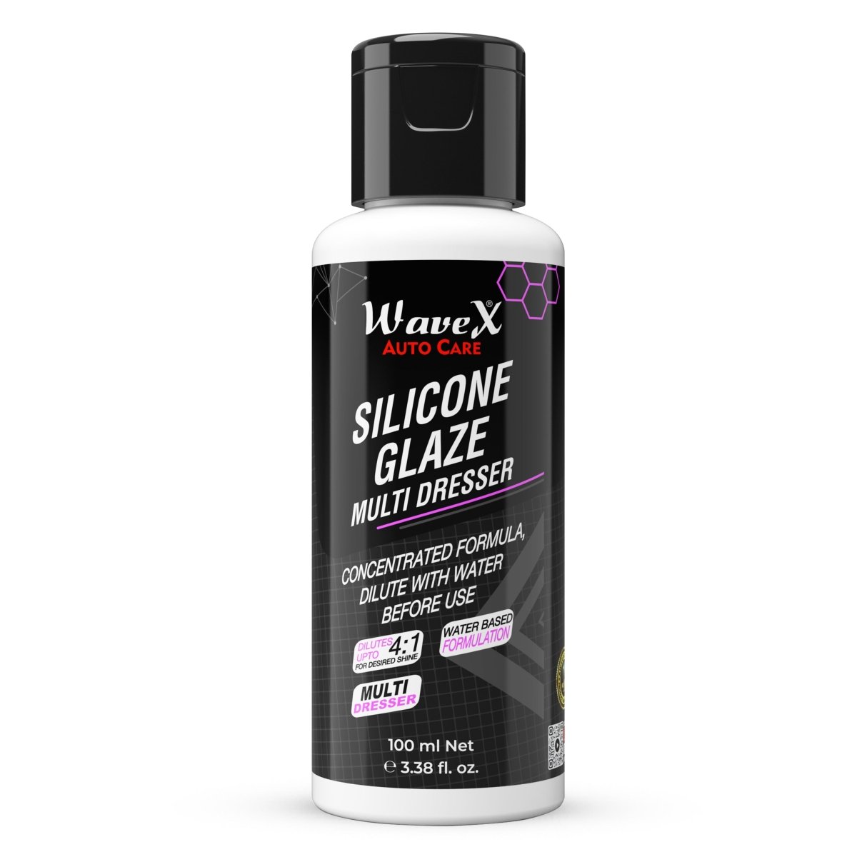 SILICONE GLAZE CAR CONCENTRATE 100ML - Wavex - SG100 Main image