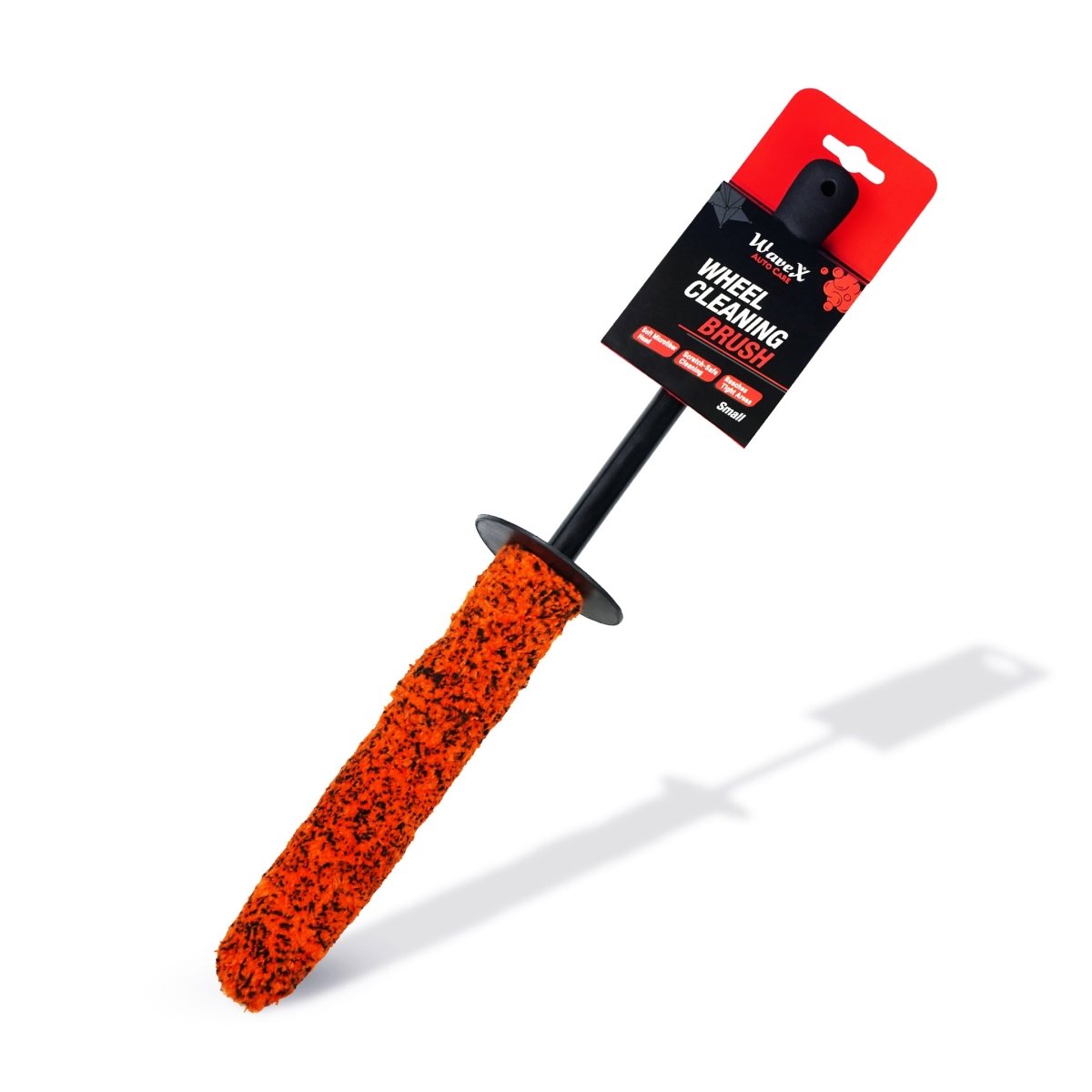 SMALL WHEEL CLEANING BRUSH FOR CAR & BIKE DETAILING - Wavex-WCB-S Main image