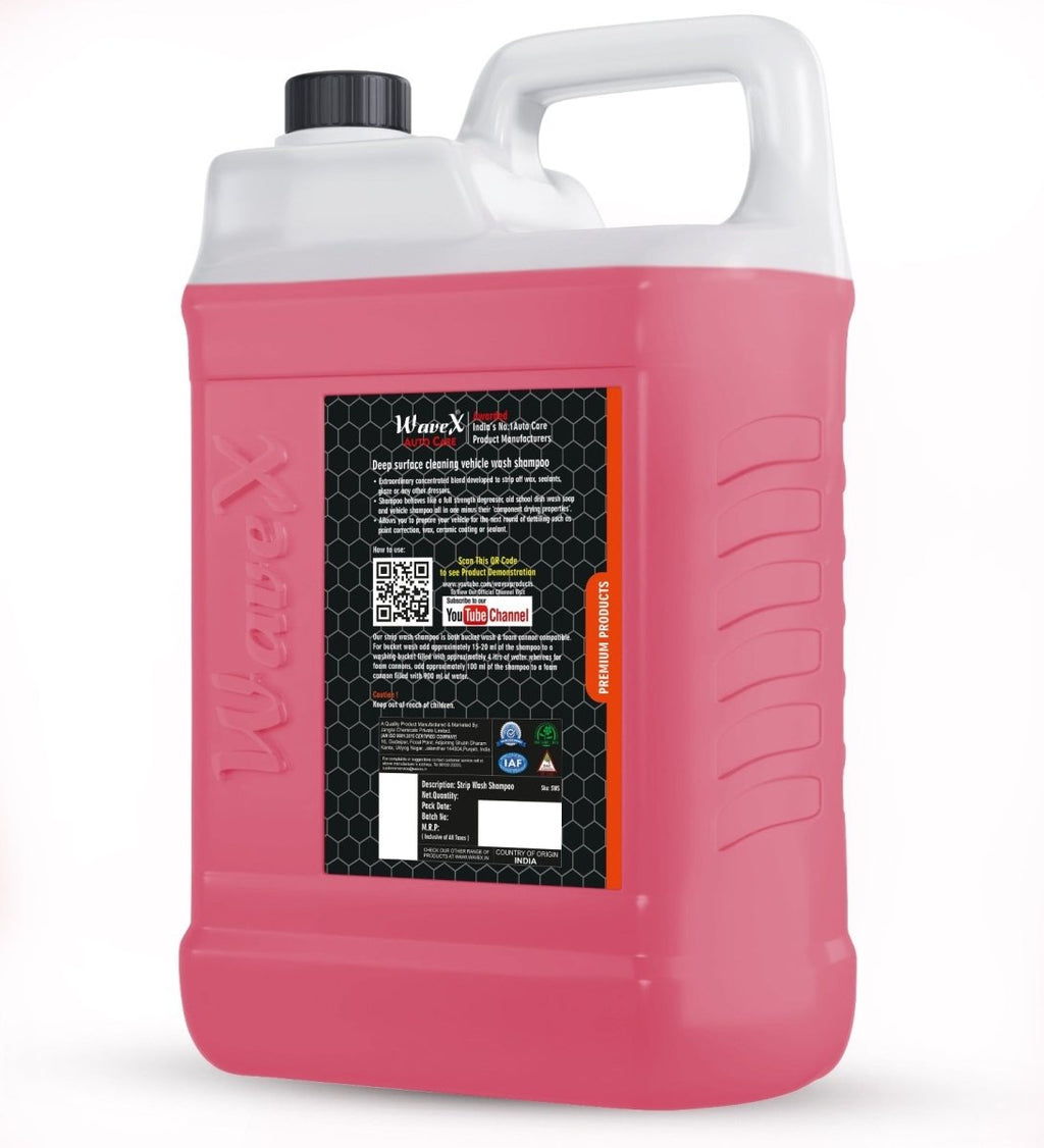 STRIP WASH SHAMPOO - Wavex - SWS5K