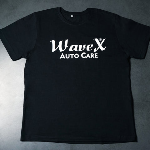 DETAILING BLACK ROUND NECK T-SHIRT