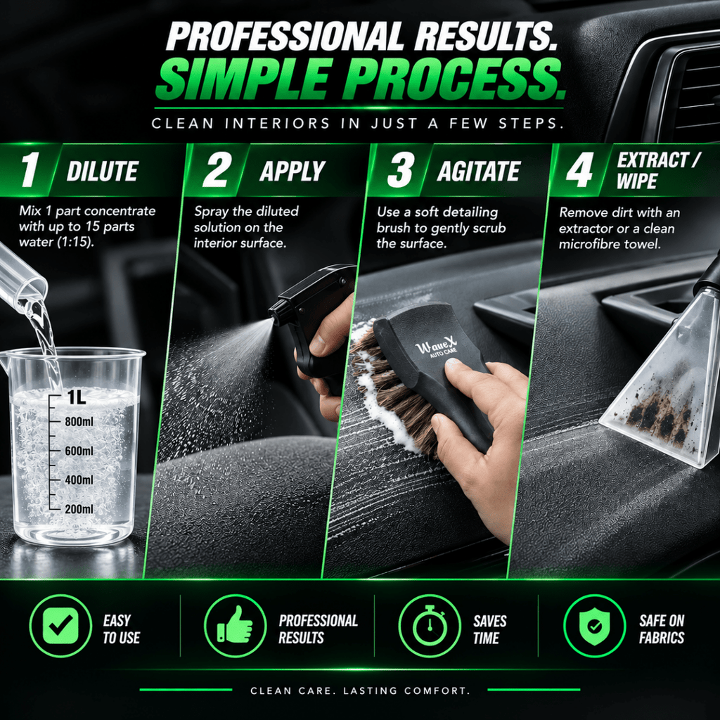 UPHOLSTERY & CARPET CLEANER - Wavex-UCC5K