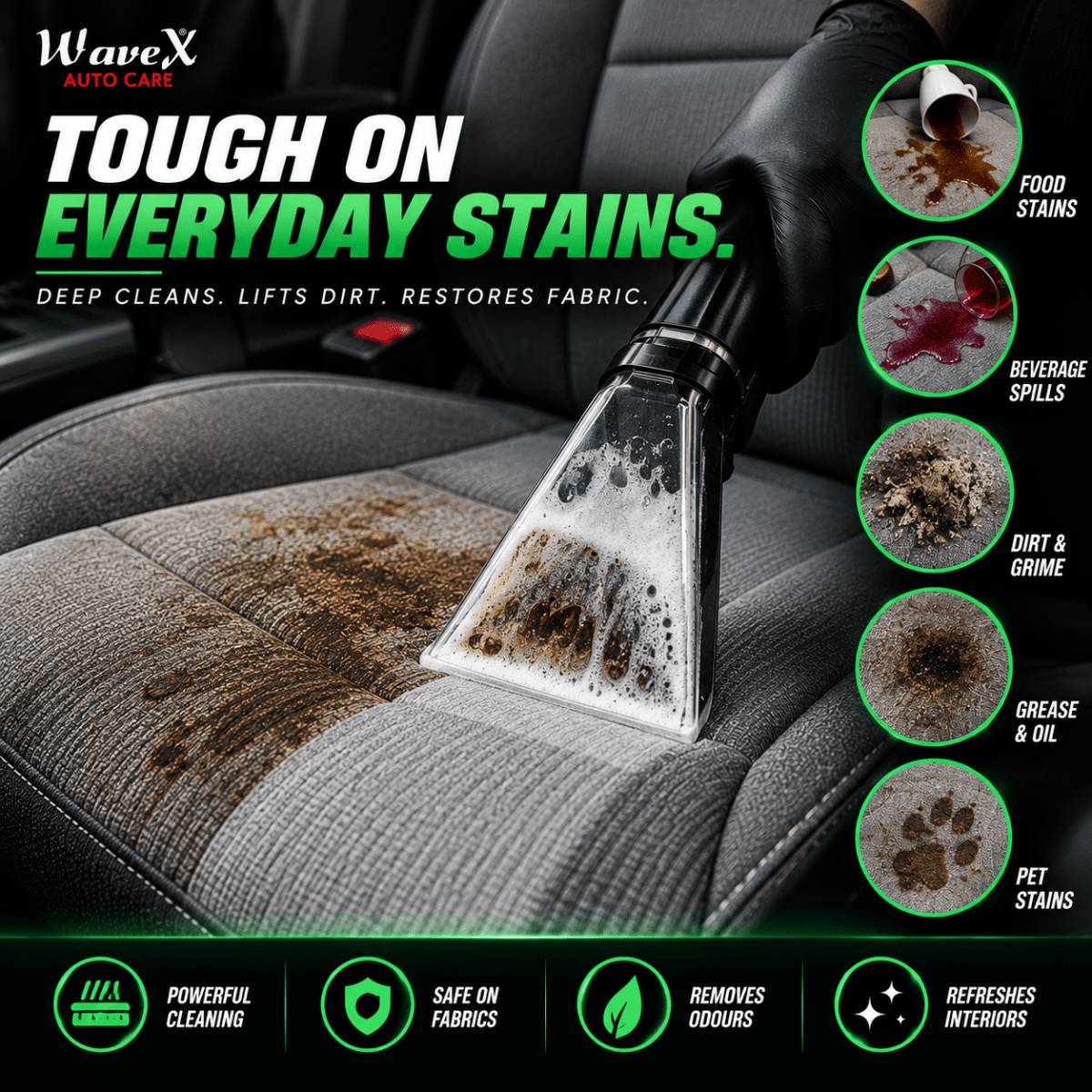 UPHOLSTERY & CARPET CLEANER - Wavex-UCC5K