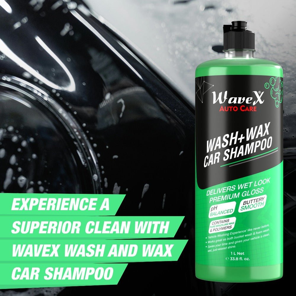 WASH AND WAX CAR SHAMPOO - Wavex - WAW5K
