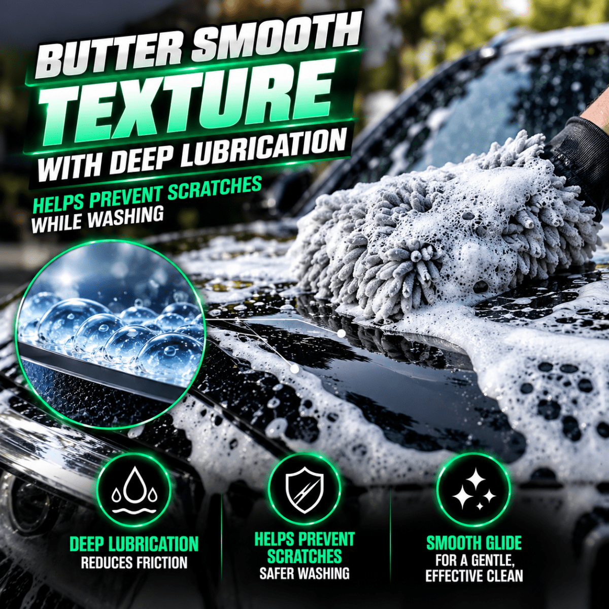 WASH AND WAX CAR SHAMPOO - Wavex-WAW5K