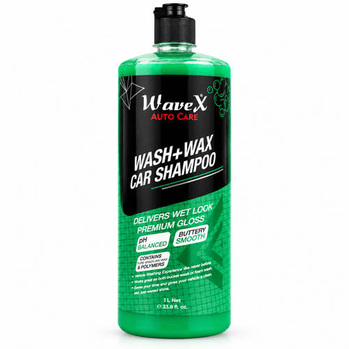 WASH AND WAX CAR SHAMPOO - Wavex-WAW500