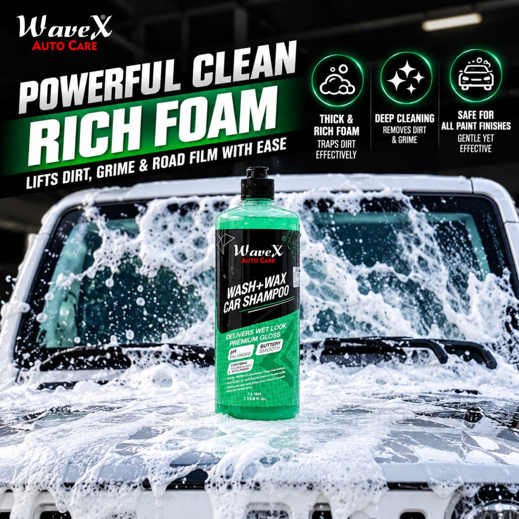WASH AND WAX CAR SHAMPOO - Wavex-WAW5K