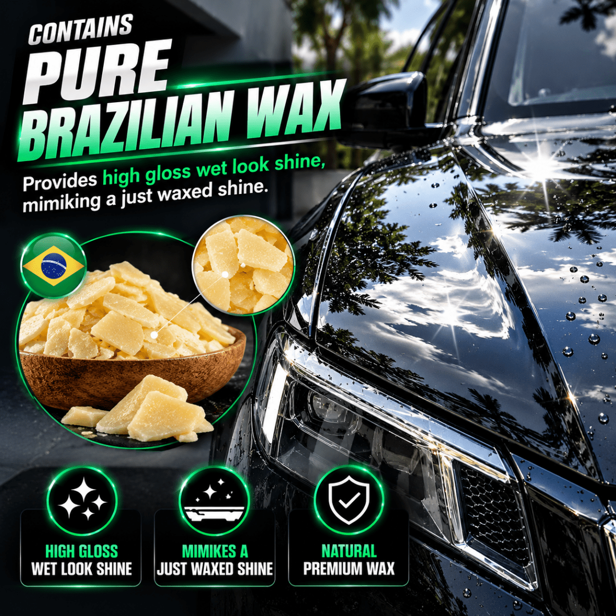 WASH AND WAX CAR SHAMPOO - Wavex-WAW5K
