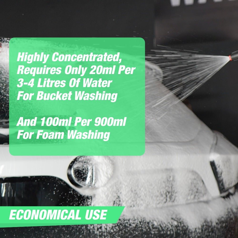 WASH AND WAX CAR SHAMPOO - Wavex - WAW5K