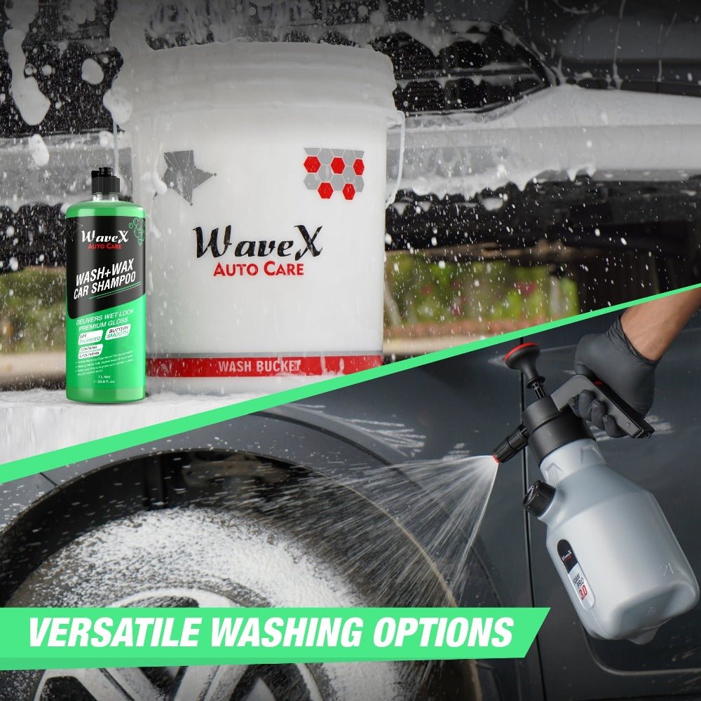 WASH AND WAX CAR SHAMPOO - Wavex - WAW5K