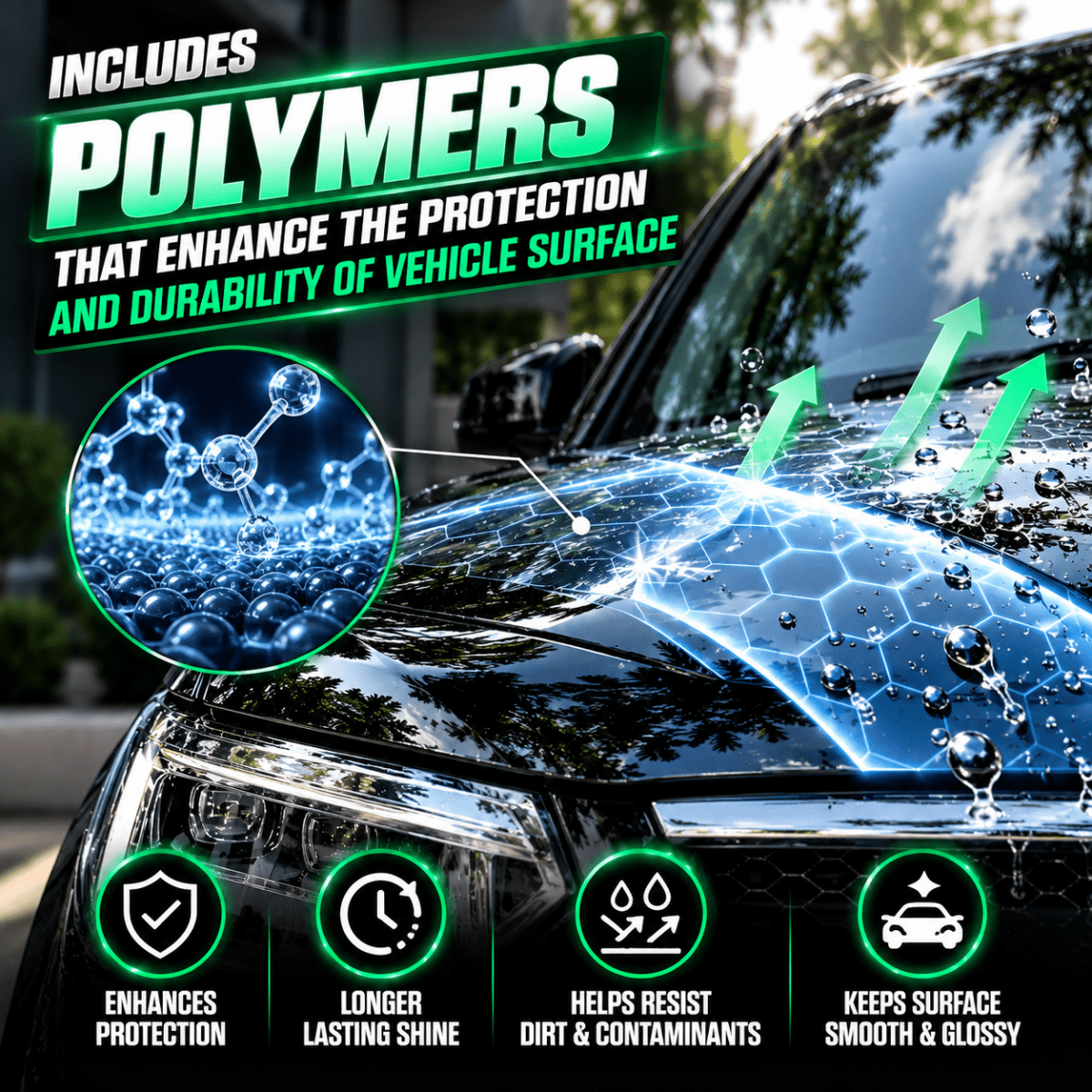 WASH AND WAX CAR SHAMPOO - Wavex-WAW5K