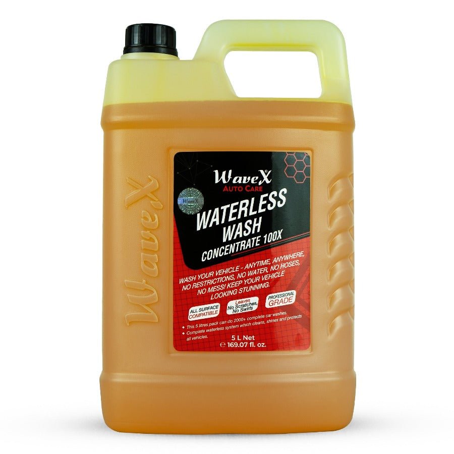 WATERLESS CAR WASH KIT 100X CONCENTRATE - Wavex - WCW5K