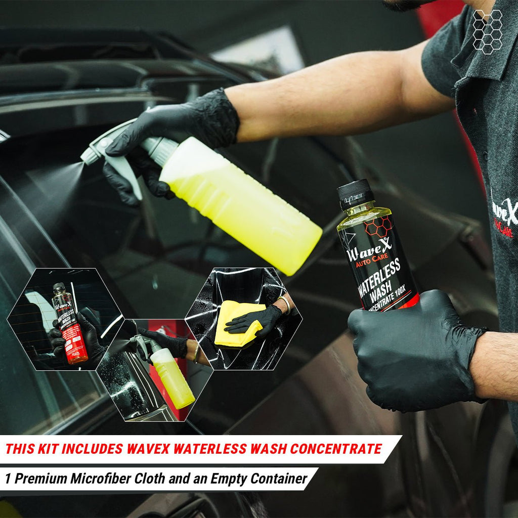 WATERLESS CAR WASH KIT 100X CONCENTRATE - Wavex - WCW350