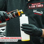 WATERLESS CAR WASH KIT 100X CONCENTRATE - Wavex - WCW350