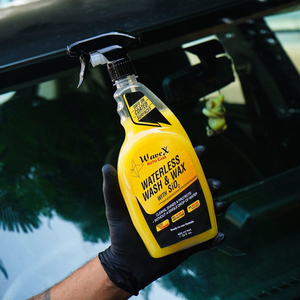 WATERLESS WASH AND WAX WITH SIO2 - Wavex - WASHRTU650