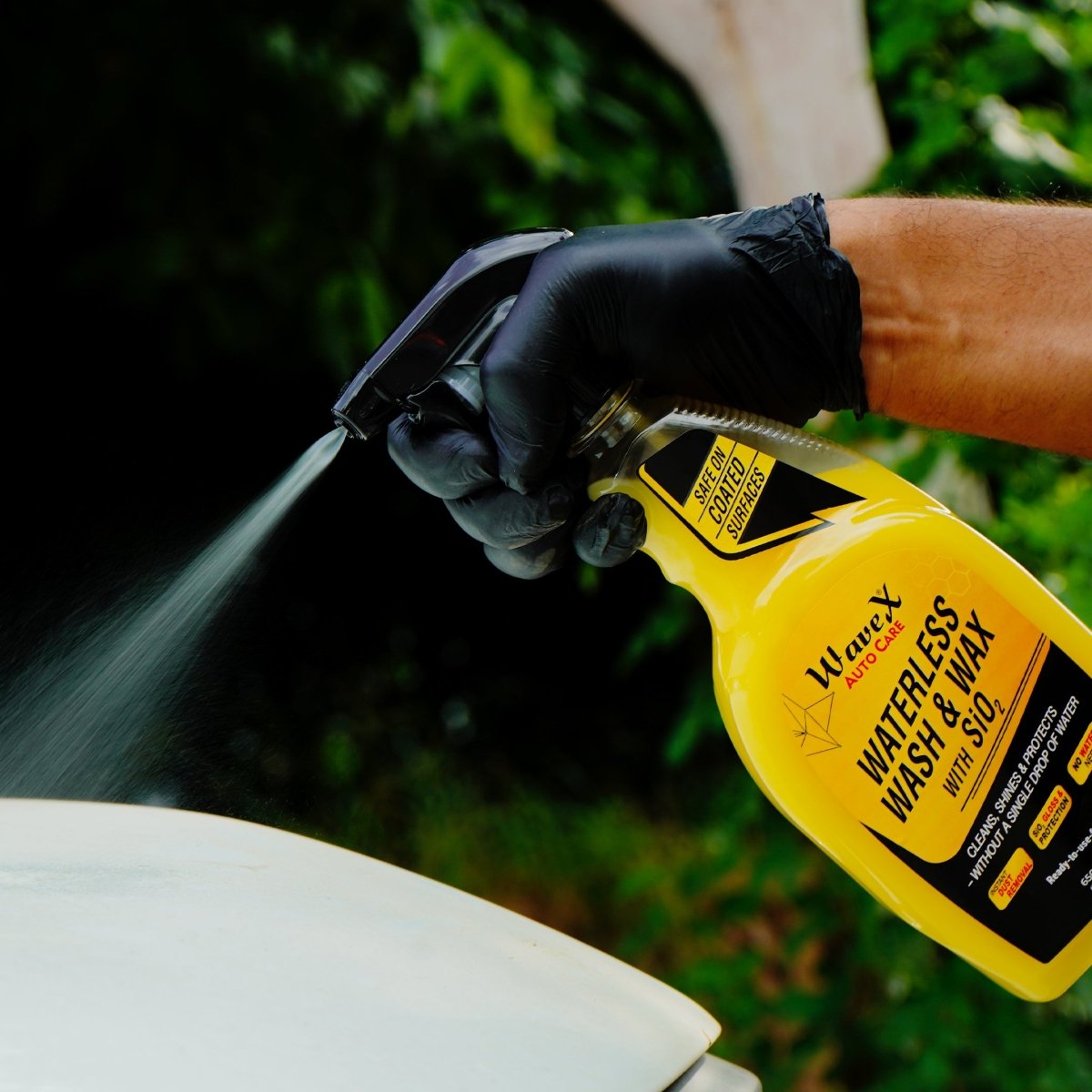 WATERLESS WASH AND WAX WITH SIO2 - Wavex - WASHRTU650