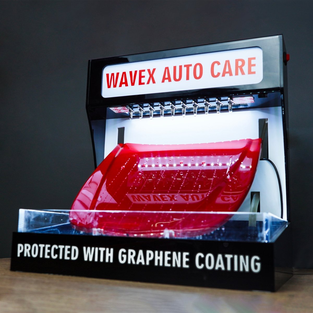 Wavex Coating Display Showcase | Showcase Graphene & Ceramic Coating Performance - Wavex - DISPLAYSHOWCASE Main image