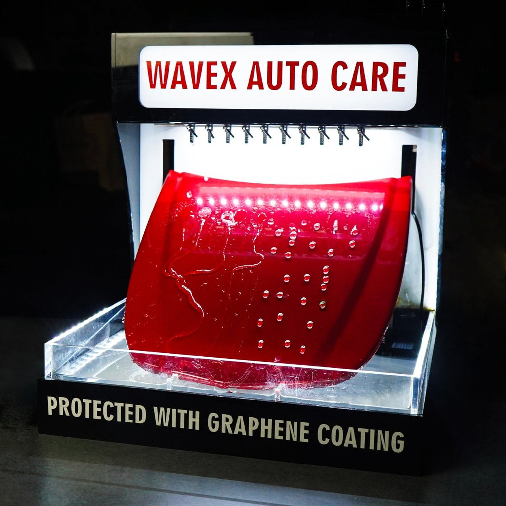 Wavex Coating Display Showcase | Showcase Graphene & Ceramic Coating Performance - Wavex - DISPLAYSHOWCASE