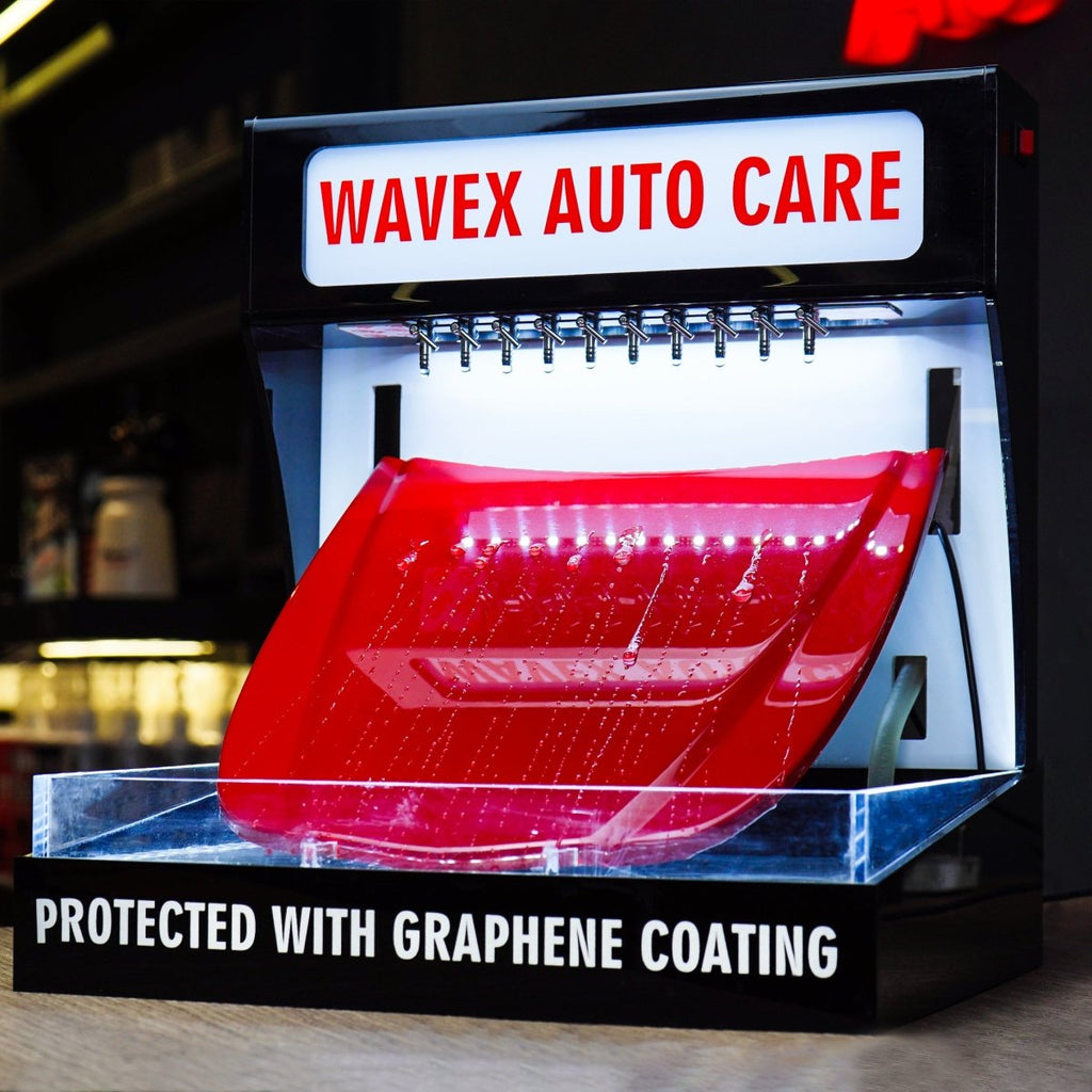 Wavex Coating Display Showcase | Showcase Graphene & Ceramic Coating Performance - Wavex - DISPLAYSHOWCASE