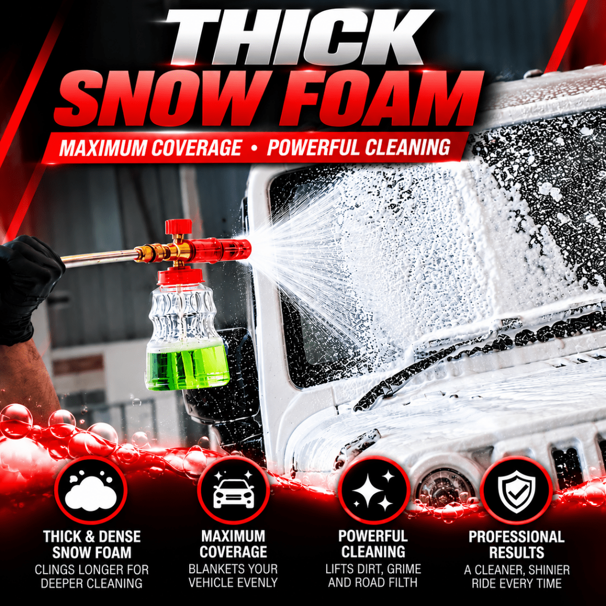 WAVEX FOAMJET PRO - PROFESSIONAL FOAM CANNON FOR PRESSURE WASHER Secondary image