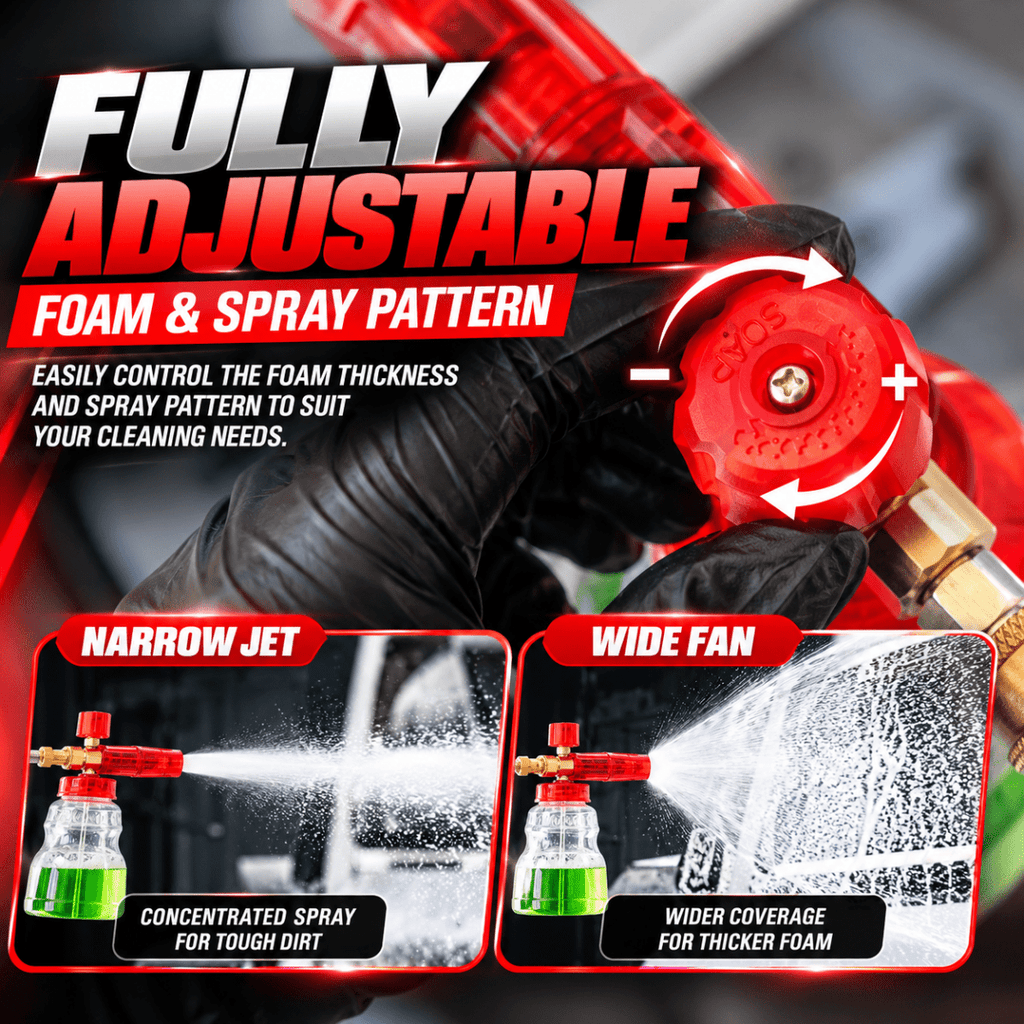 WAVEX FOAMJET PRO - PROFESSIONAL FOAM CANNON FOR PRESSURE WASHER - Wavex-FJPRO