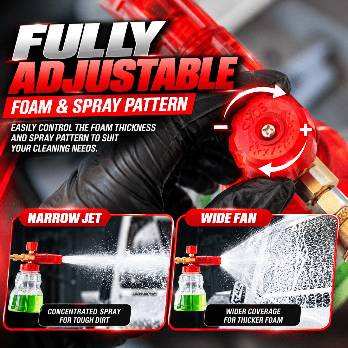 WAVEX FOAMJET PRO - PROFESSIONAL FOAM CANNON FOR PRESSURE WASHER - Wavex-FJPRO