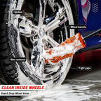 WHEEL CLEANING BRUSH FOR CAR & BIKE DETAILING - Wavex-WCB-L