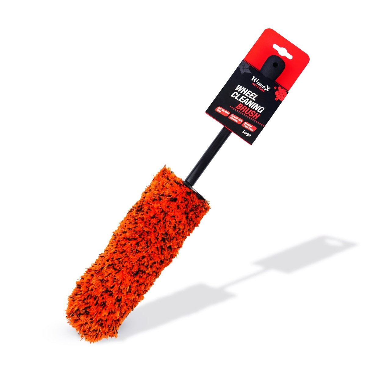 WHEEL CLEANING BRUSH FOR CAR & BIKE DETAILING - Wavex-WCB-L