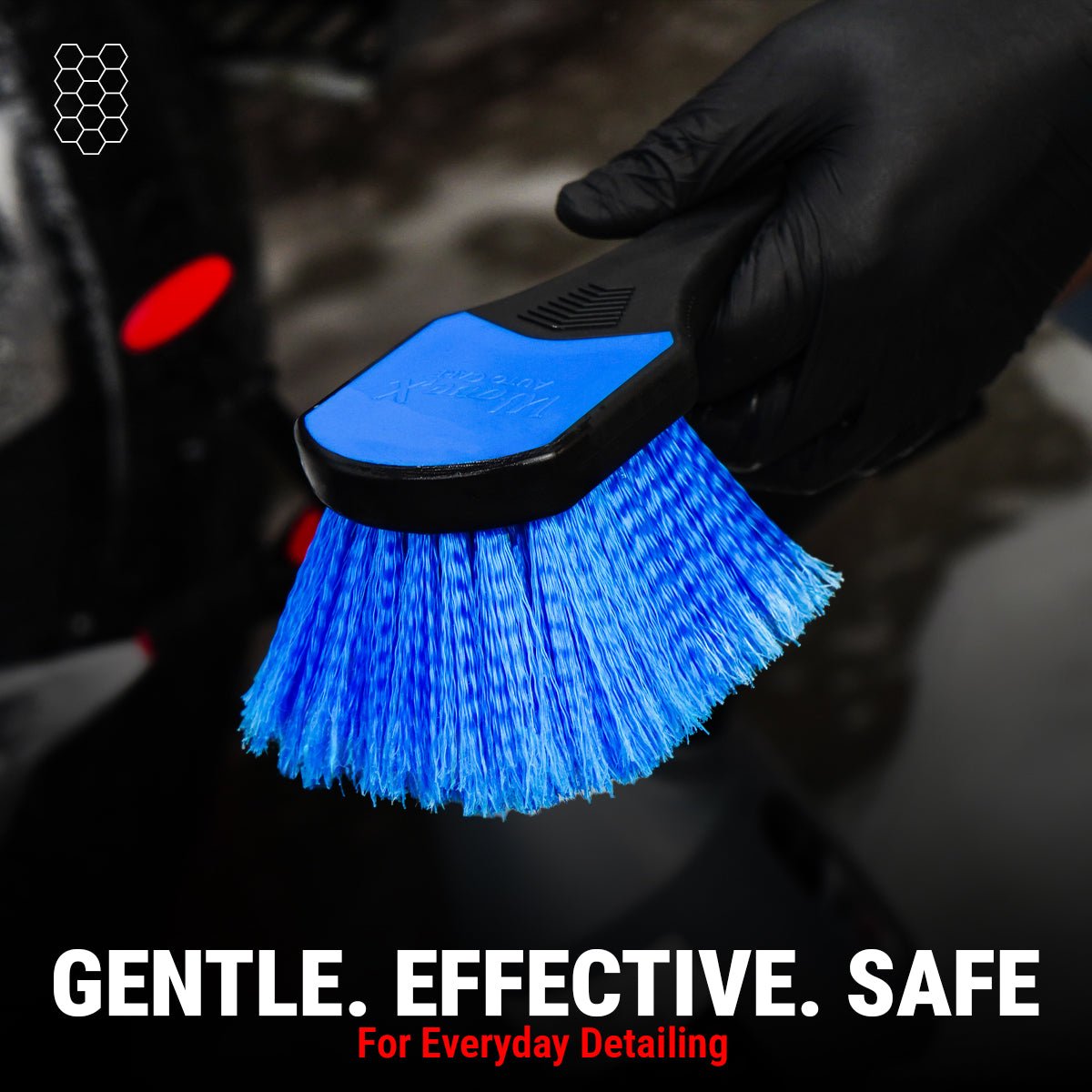 WHEEL & EXTERIOR CLEANING BRUSH FOR CAR & BIKE DETAILING Secondary image