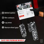 WHEEL WOOLIES BRUSH SET FOR CAR & BIKE DETAILING - Wavex-WW3