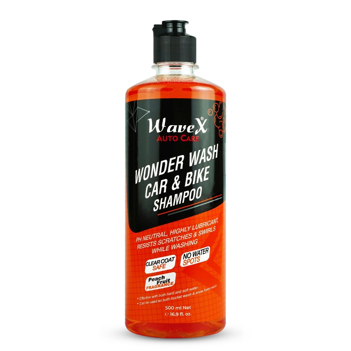 WONDER WASH CAR & BIKE SHAMPOO - Wavex - WW500