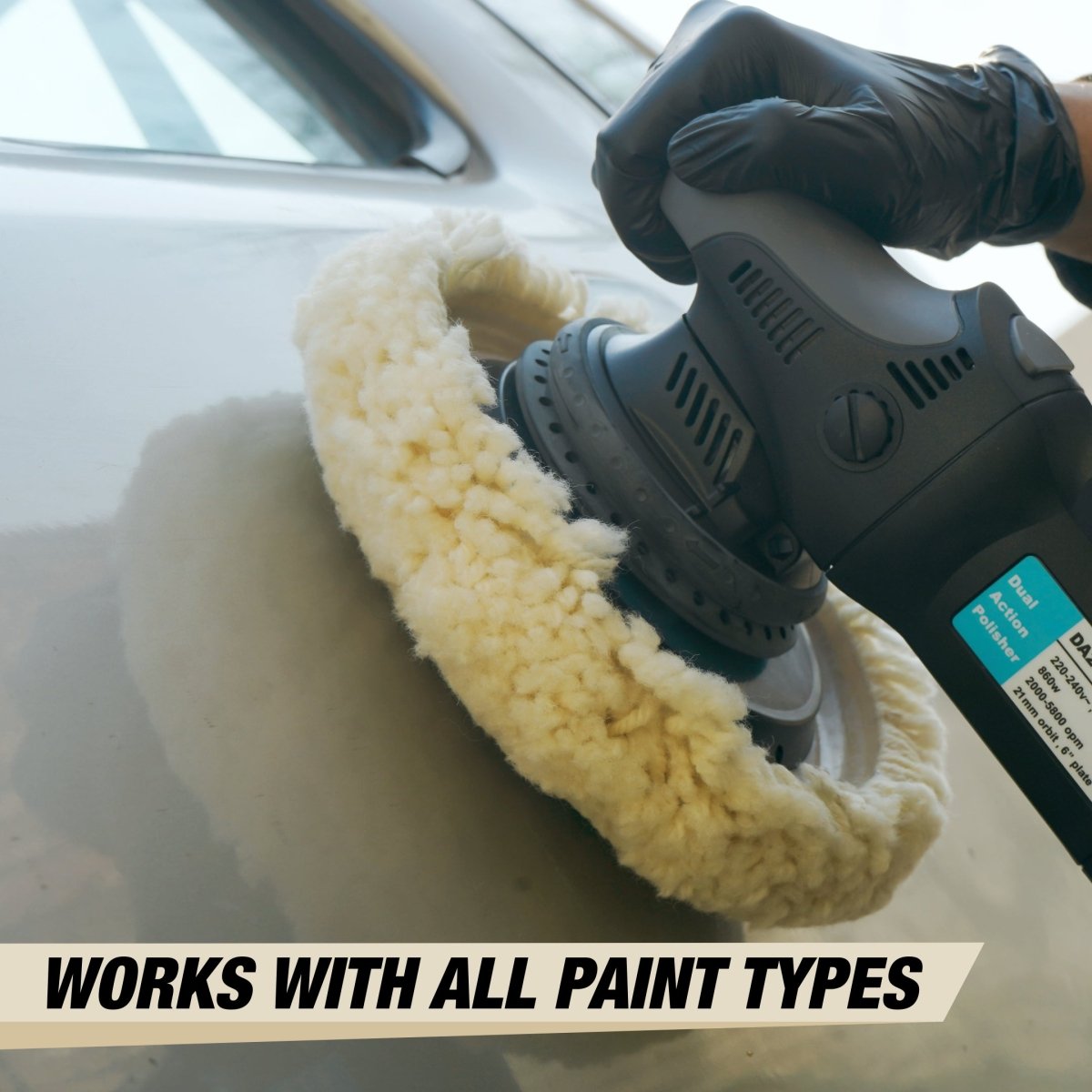 WOOL POLISHING PAD 7 INCH | 100% PURE WOOL - Wavex - WOOL7