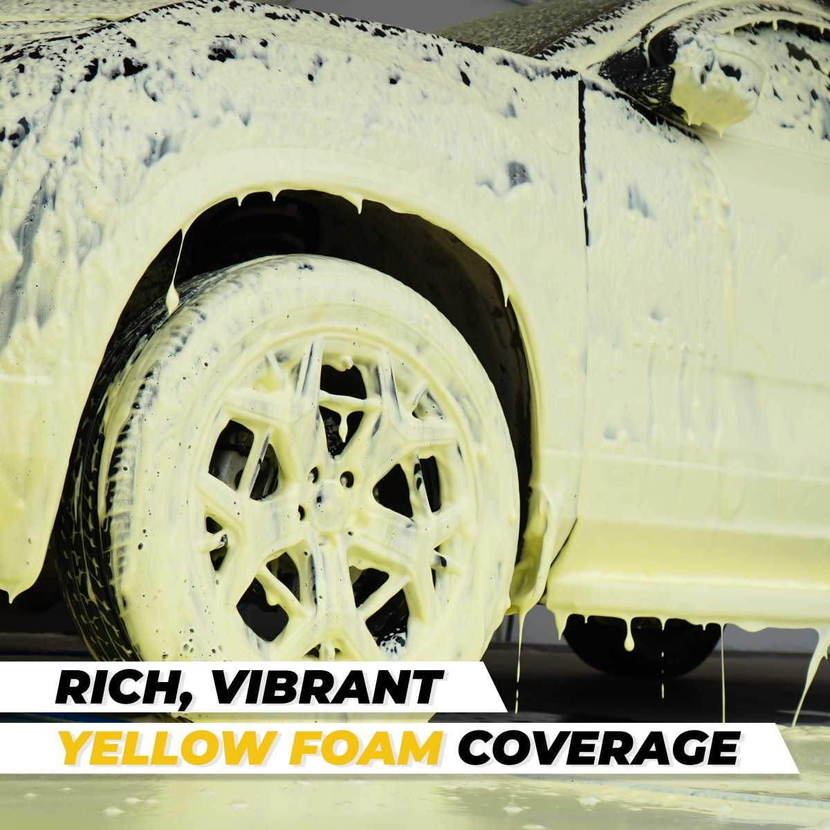 YELLOW COLOUR FOAM WASH - Wavex - YLWF5K