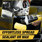 YELLOW MICROFIBER APPLICATOR SPONGE - Wavex - MAP-YLW-1