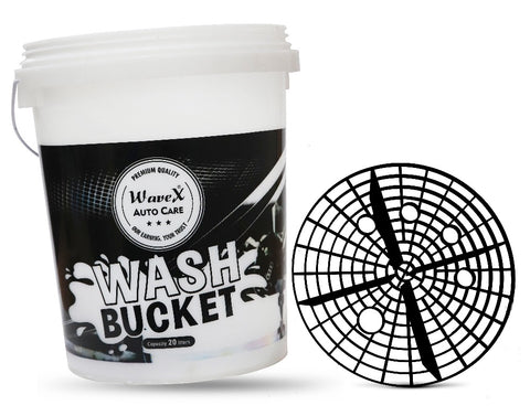 Wavex Grit Safe and Detailing Car Wash Bucket.