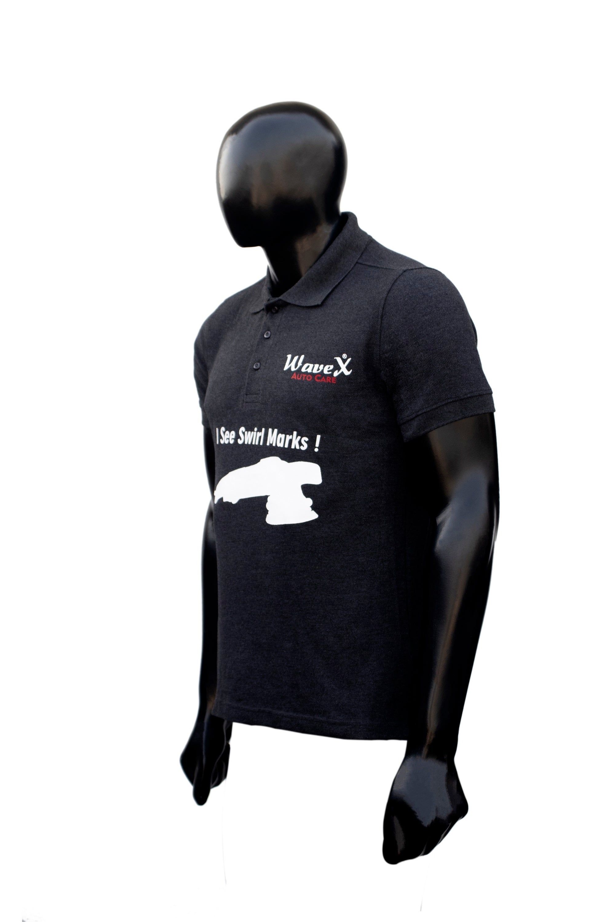 WaveX Men's Classic Fit Short Sleeve Casual 100% Cotton Polo Detailing T Shirt.