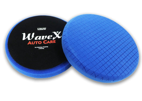 Polishing & Buffing Pad for Cars and Bikes, 6.5"- Fits 6" Backing Plate, for DA and Rotary Polishers